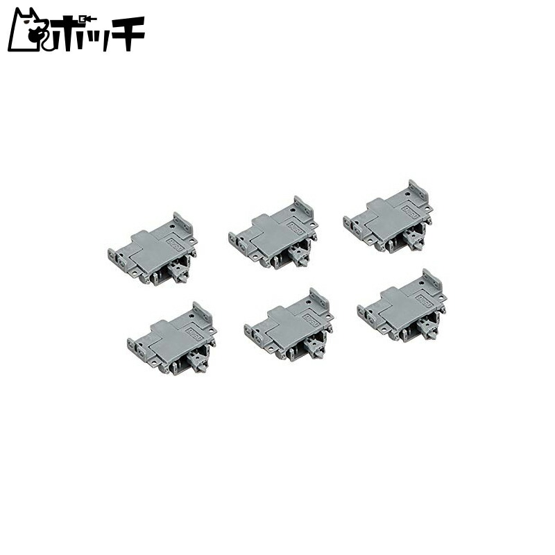 TOMYTEC TOMIX N Gauge Close-Coupled TN Coupler 6-Pack SP Gray 0337 Railroad Model Accessories