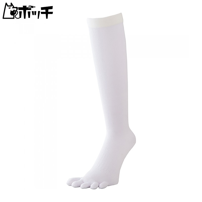 [SSK] Five-Toe Color Socks (Reinforced Lining) YA1501 10 White 25~28cm