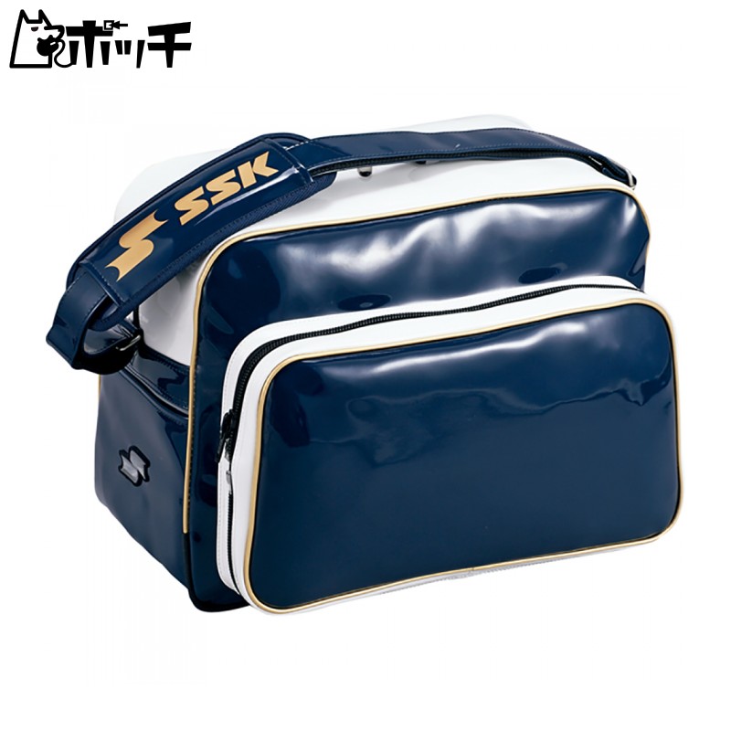 [SSK] Shoulder Bag Shoulder Bag Navy × Gold (7038)
