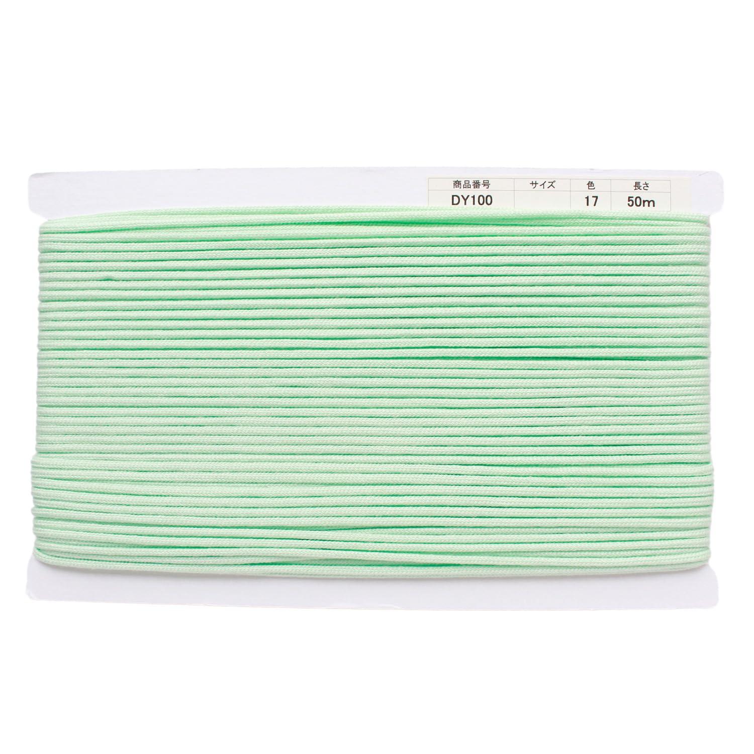 Nippon Chuko Acrylic Craft Cord φApprox. 3mm × 50m Pastel Soda DY100-17