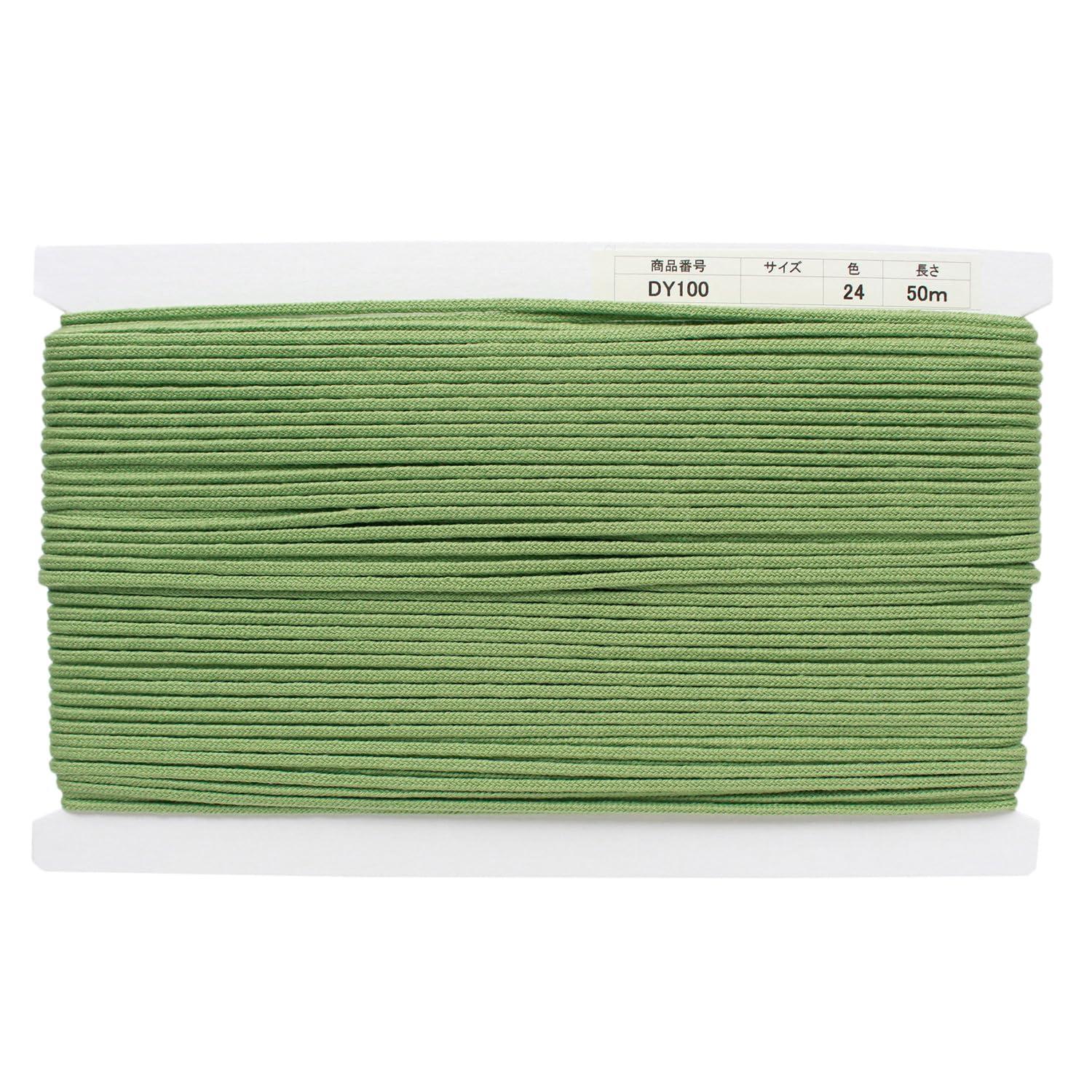 Nippon Chuko Acrylic Craft Cord φApprox. 3mm × 50m Matcha Latte DY100-24