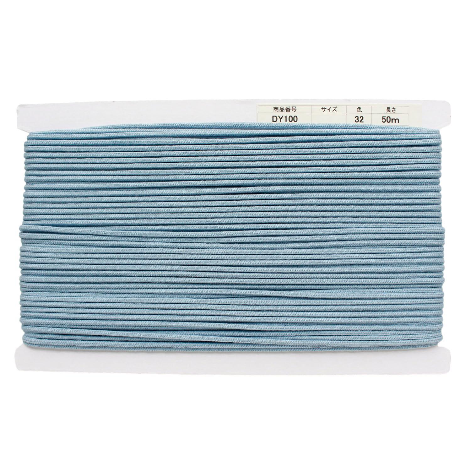 Nippon Chuko Acrylic Craft Cord φApprox. 3mm × 50m Baby Blue DY100-32