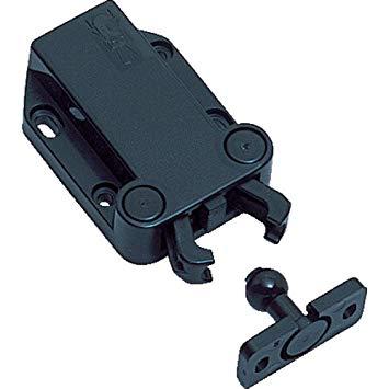 40x57mm Rotary Catch (Black)