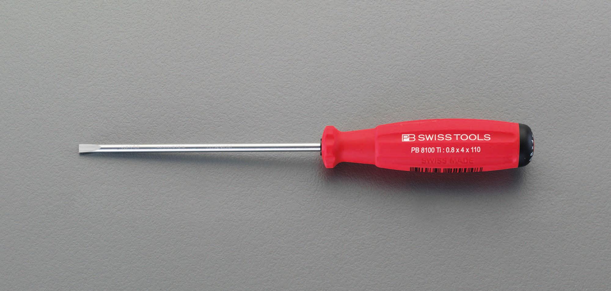 ESCO 5.5x1.0mm/125mm [-] Screwdriver (Titanium Alloy) EA560PT-125
