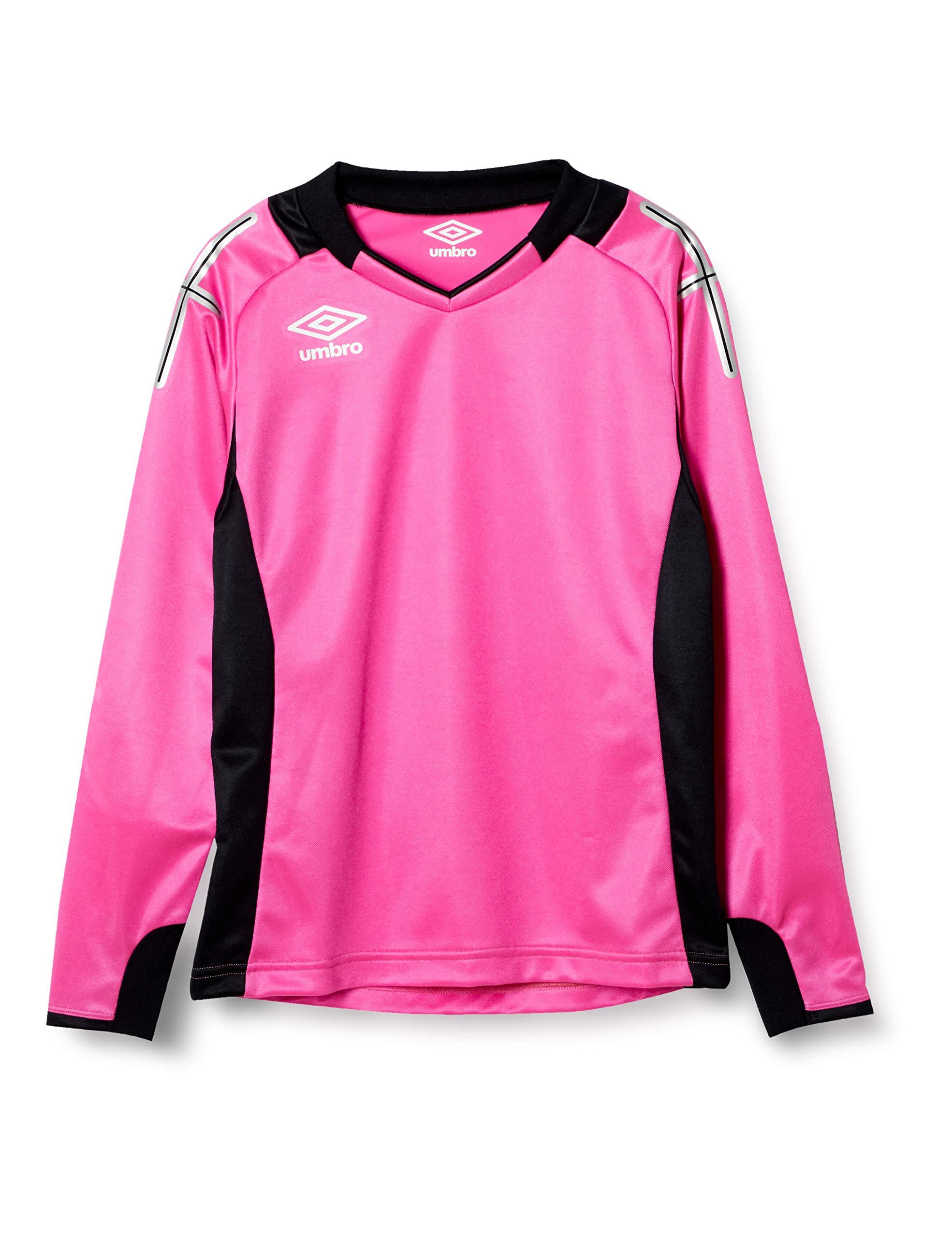 [Umbro] Long-Sleeve Shirt for Goalkeepers Soccer Futsal T-Shirt Moisture-Wicking Quick-Dry Dry Kids Junior Unisex SPNK 140