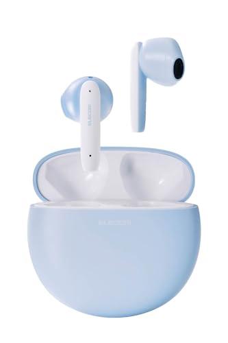 ELECOM Wireless Earbuds Bluetooth 5.3 Stylish Round Design Touch Control In-Ear Type SBC/AAC Support Auto Pairing Type-C Charging