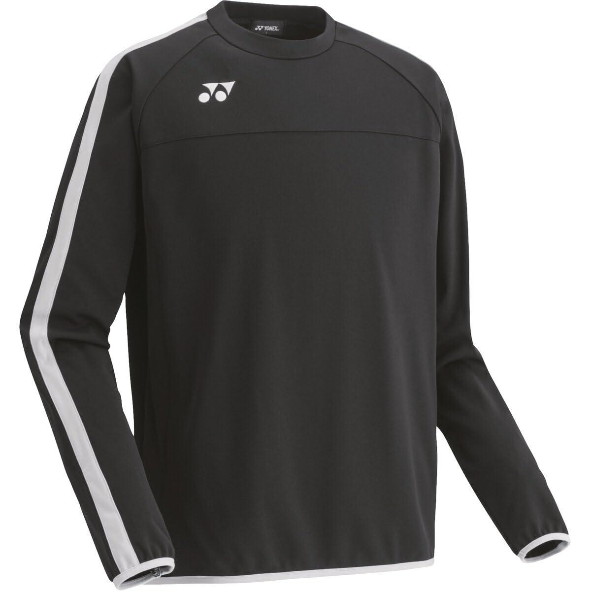 YONEX Unisex Football Training Top Pro Style Black/Silver S FW5006