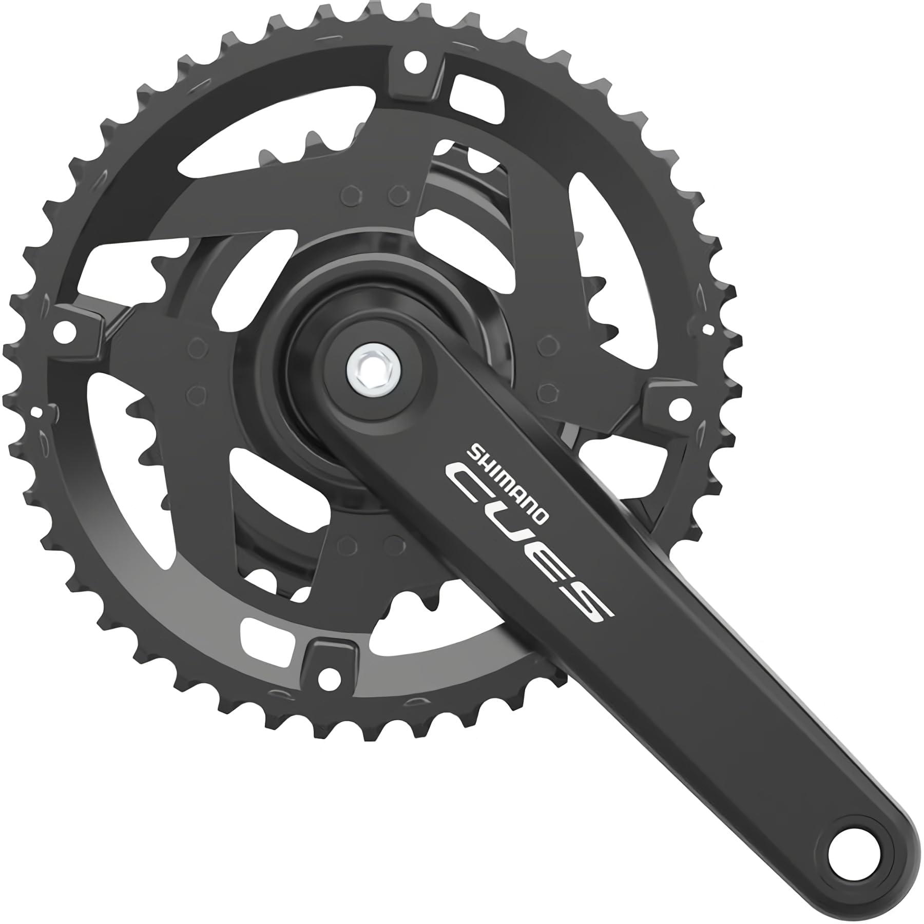 SHIMANO CUES Front Chainring FC-U4010-2 Without Chain Guard Crank Length/175mm 46/30T 9/10S EFCU40102EX60X
