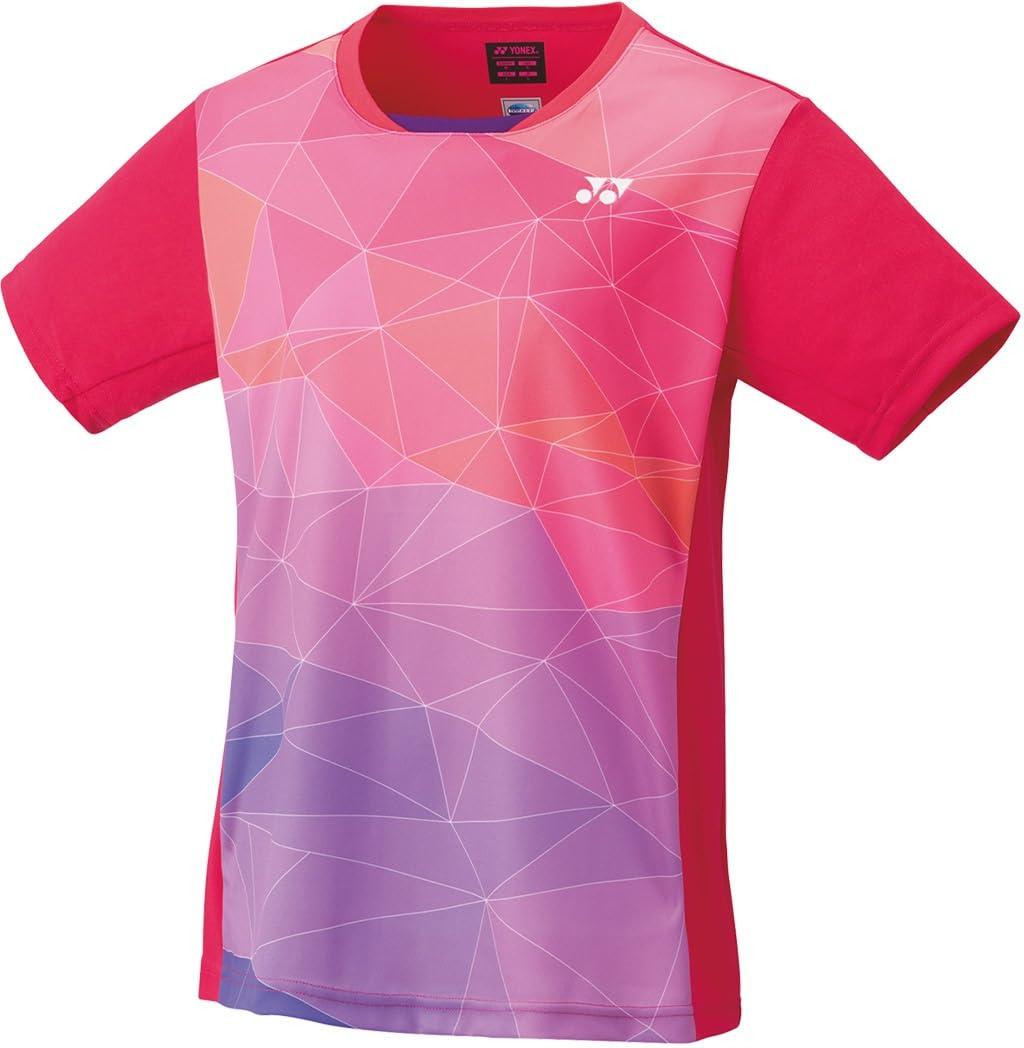 [Yonex] Short-Sleeve Shirt Game Shirt Women's Bright Pink (122) S