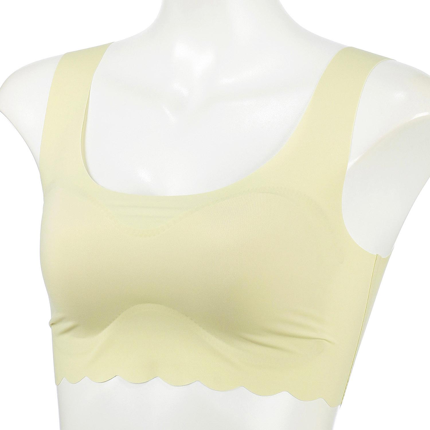GUNZE Tuche Seamless Half Top Mint Green LL (2L)