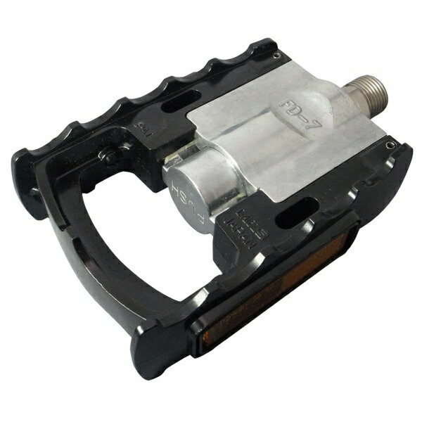 Mikashima (MKS) Bicycle Pedal FD-7 (FD-7) Folding Aluminum Pedal Black