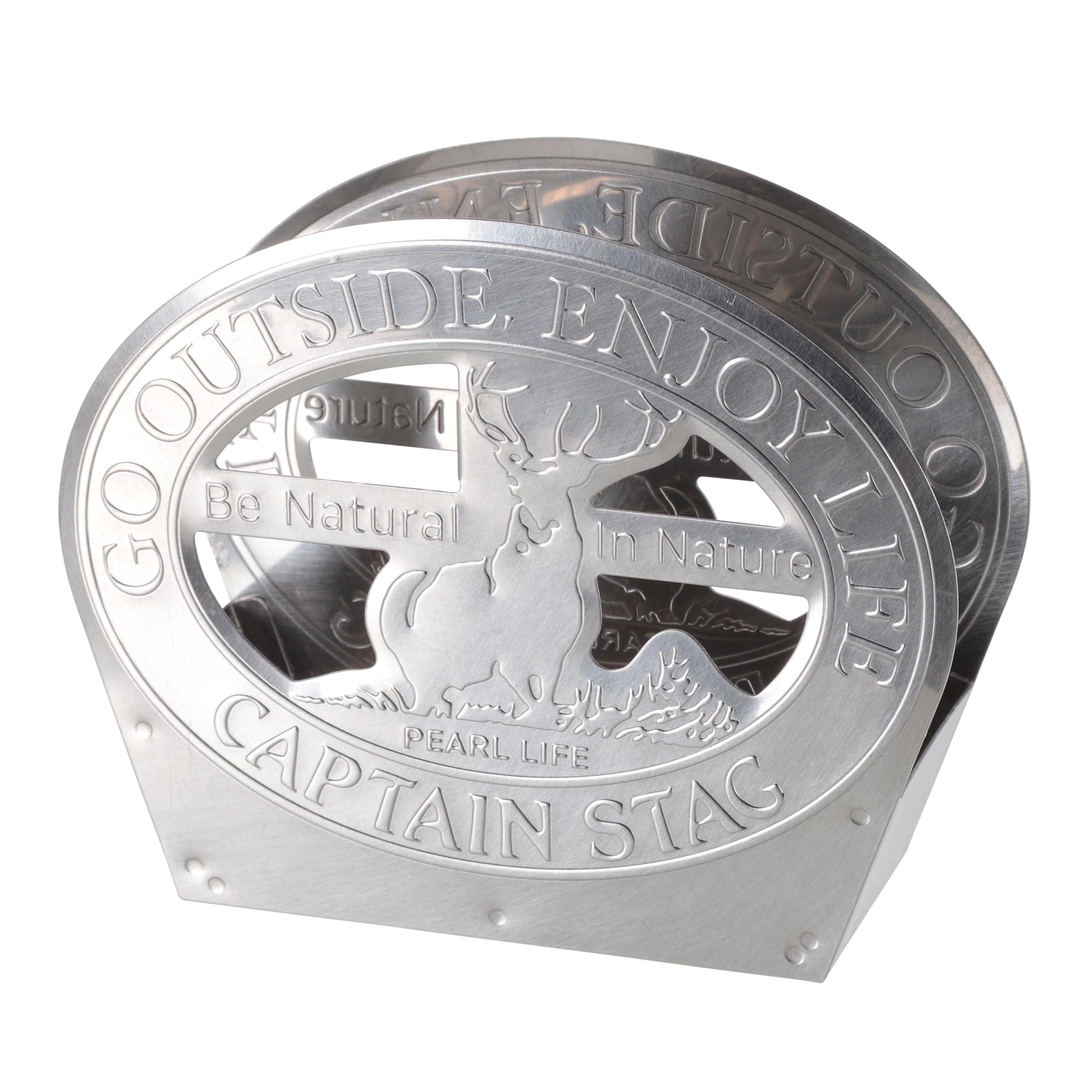 CAPTAIN STAG Mosquito Coil Holder Mosquito Coil Stand OLD Logo Stainless Steel Made in Japan Framework UP-2723