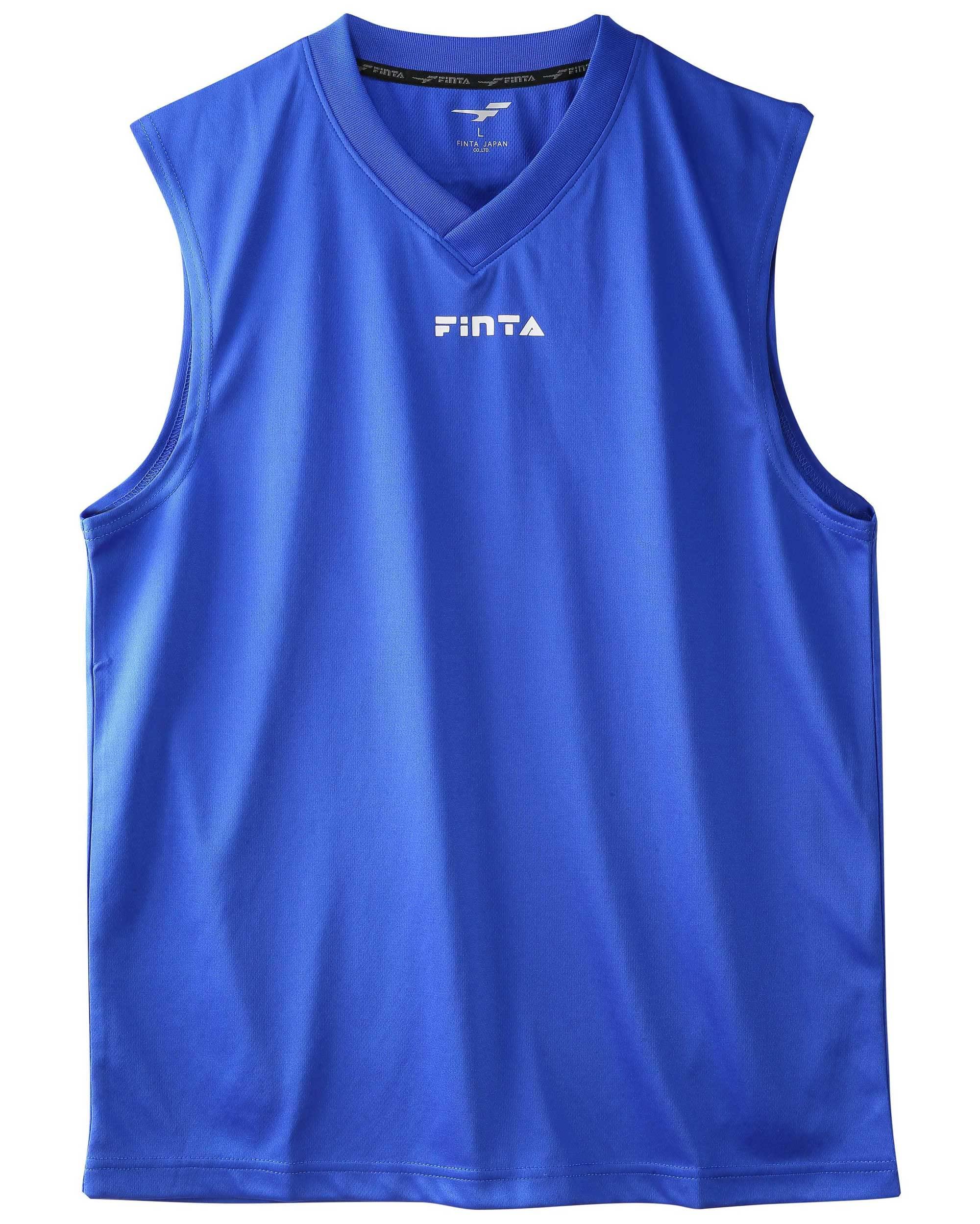 [FINTA] FINTA Soccer Futsal Junior Jr. Sleeveless Mesh Inner Shirt FTW7034 (021) Blue 160