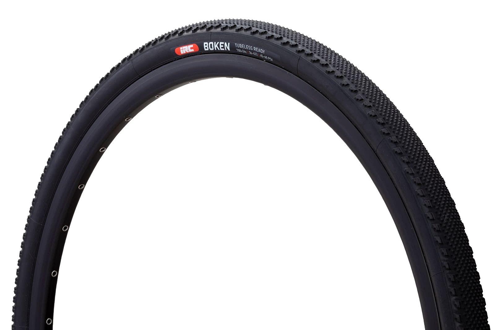 IRC Tire Bicycle Tire BOKEN TUBELESS READY 700×40C Black 190532