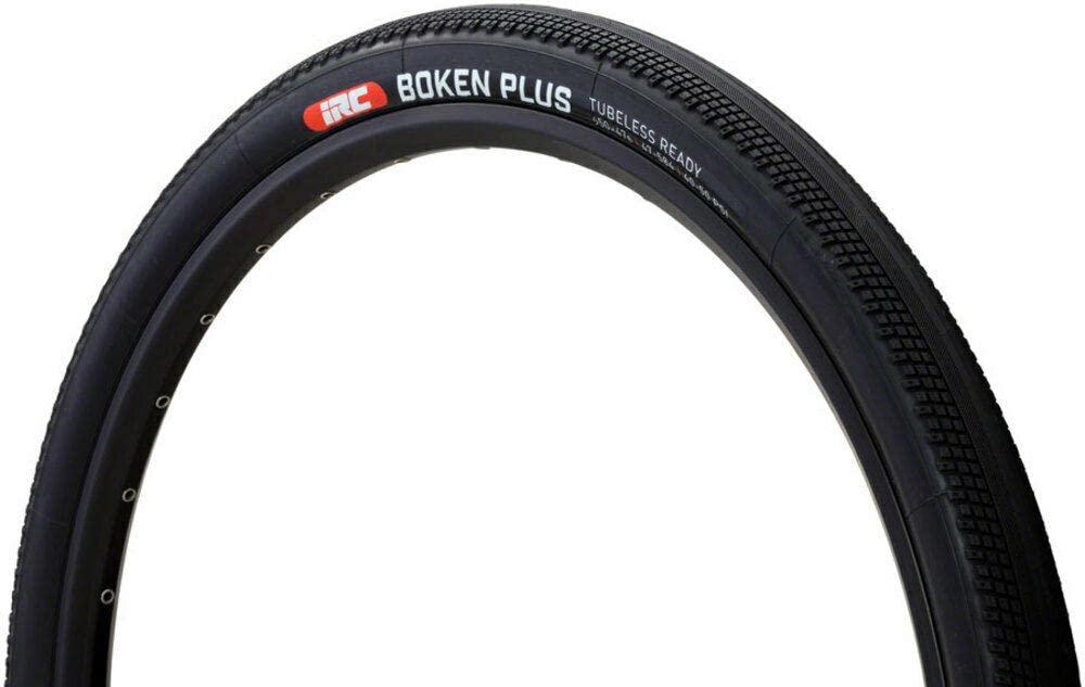 IRC Tire Bicycle Tire BOKEN PLUS TUBELESS READY 650X47B Black 186274