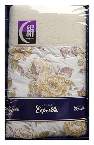 Best Selection Silk-Blend Quilted Comforter Beige 2909-025