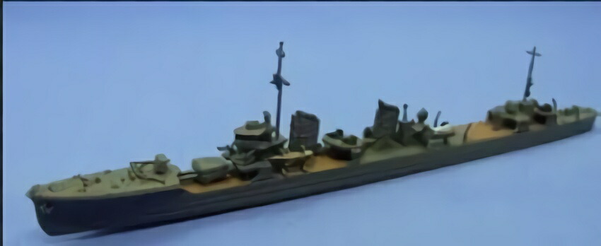 Yamashita Hobby 1/700 Ship Model Series Mutsuki-class Destroyer Fumizuki 1943 Plastic Model Kit NV12