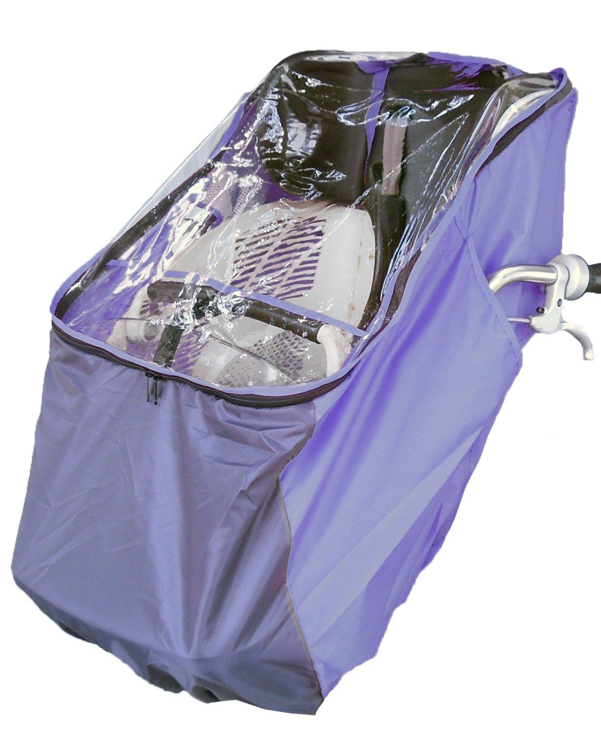 LAKIA Child Seat Rain Cover for Front Seats CYCV-FPL Purple