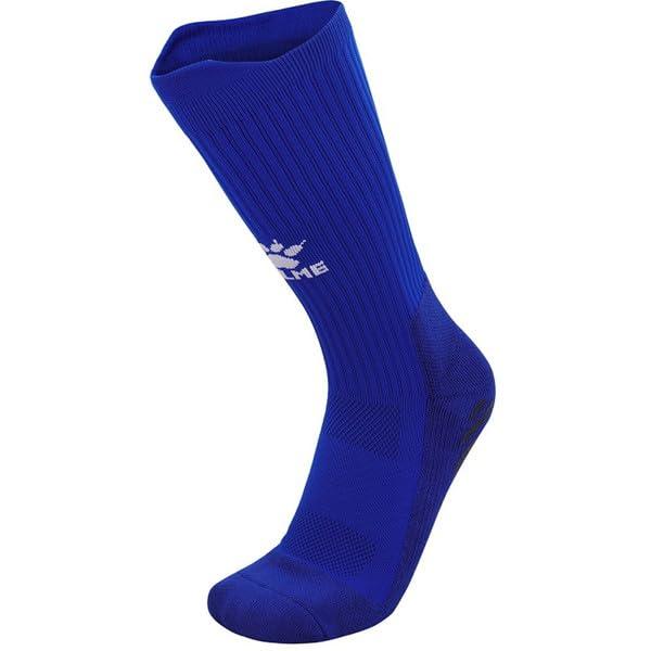 KELME Anti-Slip Socks Soccer/Futsal Socks (Men's) (8301WZ5025) (409) Royal Blue/White F