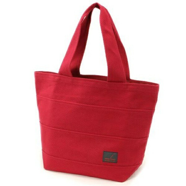 [sasicco] Tanei Mikawa Cotton Tote 40 Made in Japan Tote Bag Tote50 Height 360 × Width 300 × Depth 180mm (Red) Men's Women's Solid Color Bag Large Tote Bag
