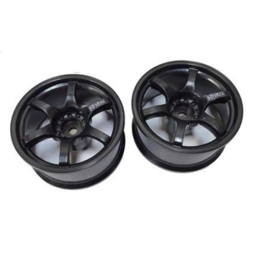 Gram Lights 57D Sports Wheel Traction Type (Offset 8/Black) 2-Piece Set