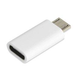 Japan Trust Technology Type-C to microUSB Adapter (White) MTCA-WHX10