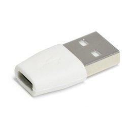 Japan Trust Technology microUSB to USB 2.0 (Type A) Adapter (White) MUU20A-WHX10