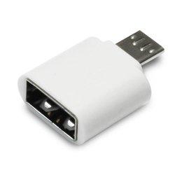 Japan Trust Technology OTG USB Type-A to MicroUSB Adapter (White) OTGU2M-WHX10