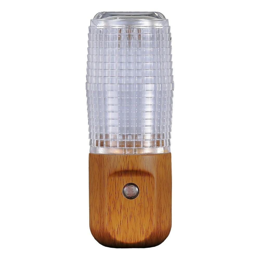 ELPA LED Sensor Light Wood Grain Warm White LED Light Indirect Lighting Night Light 100V 0.2W Warm White Indoor Use PM-LW100(L)