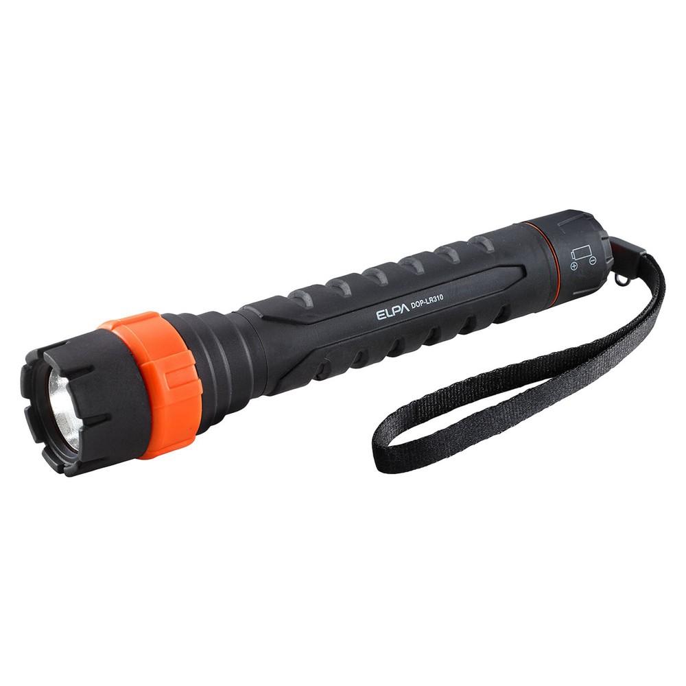 ELPA LED Rubber Light Flashlight LED Light Outdoor Waterproof DOP-LR310