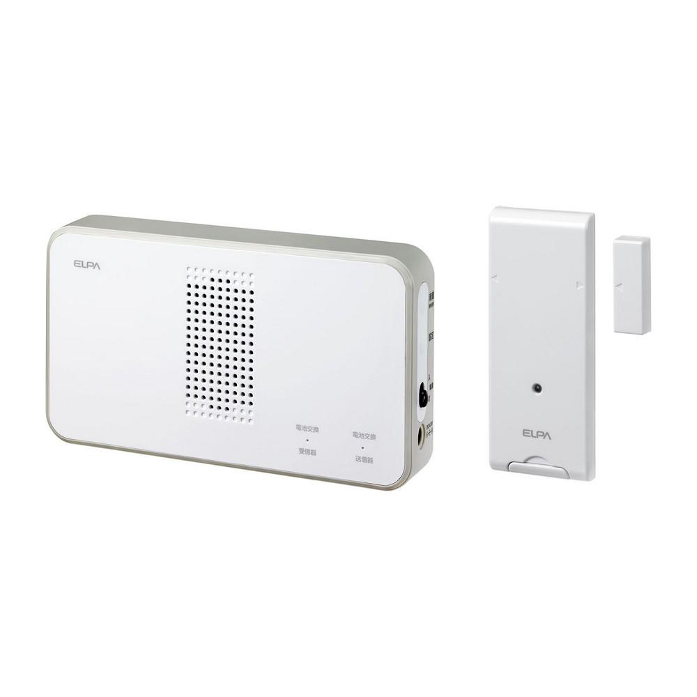 ELPA Wireless Chime Door Open/Close Sensor Set For Care Facilities, Offices, Stores Wireless, No Wiring Required EWS-S5034