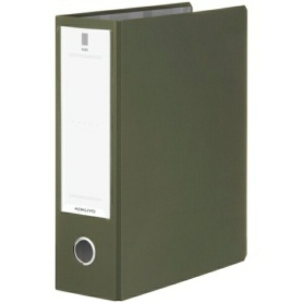 KOKUYO File Tube File NEOS A4 80mm 2-Hole Olive Green F-NE680DG