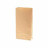 HEIKO Square-Bottom Bags Fancy Bags S4 Unbleached Plain 100 Sheets 003071400 1 Pack (100 Sheets)
