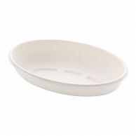 HEIKO Paper Plates Commercial Bagasse Paperware Curry Plate White 550ml 50 Sheets