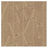 HEIKO Wax Paper Wide Size Feather Initial Brown 100 Sheets 004527005