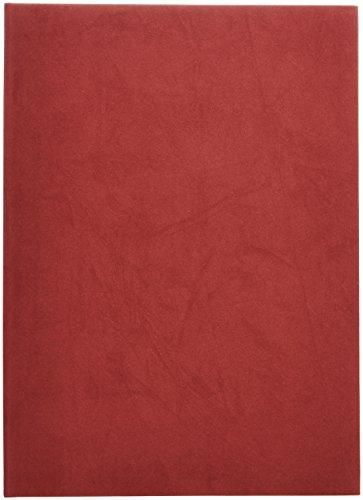 Nakabayashi Frame Certificate File Award Holder Foldable Suede-Like Cloth A4 Size FSS-A4-R