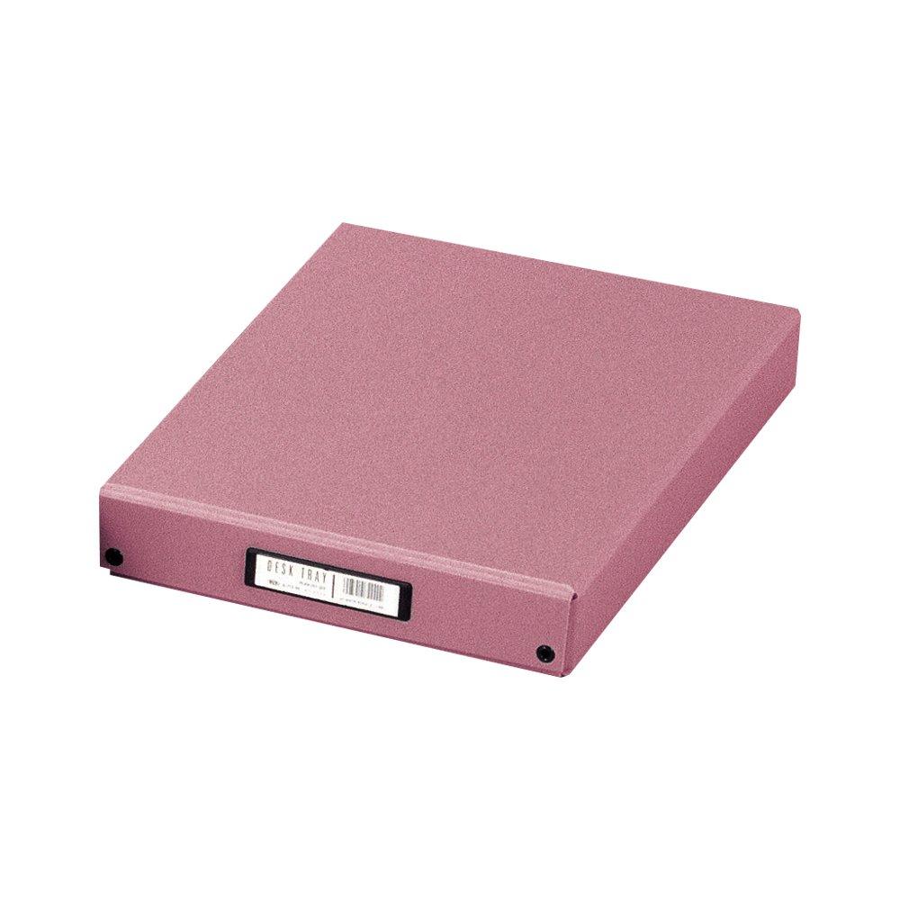 Rihitorabu Desk Tray Tool Box Document Storage B4 Pink A713 Momo