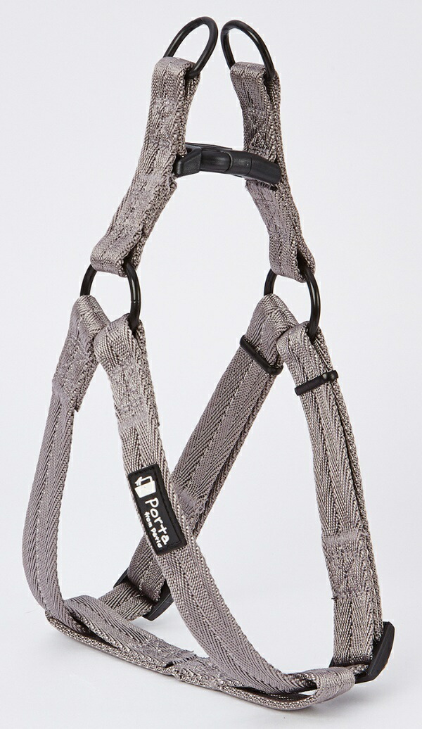Petio Porta Harness Silver Gray L Size