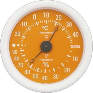 TANITA Thermometer and Hygrometer Orange TT-515-OR