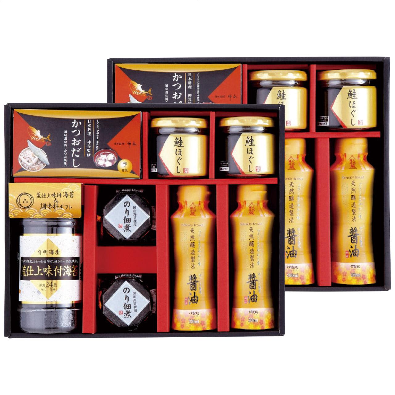 Meiwa Rough-Finished Seasoned Nori & Seasoning Gift Set NH-HZ