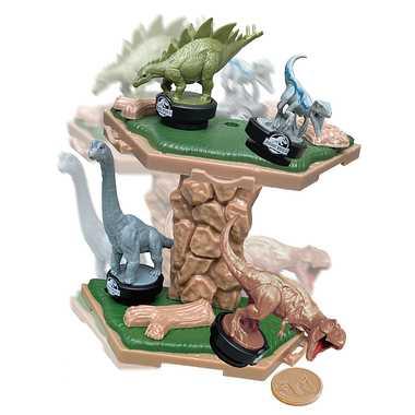 EPOCH Jurassic World Diorama Balance Game Island Stage ST Mark Certified Ages 4+ Dinosaur Toy Game Players: 1-4 EPOCH