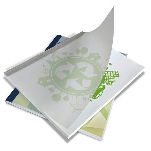 ECO Cover A4 White Long Edge Binding 3mm