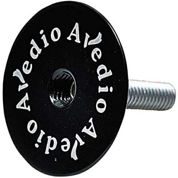 Avedio Lightweight Aluminum Top Cap Integrated with Logo Black 70629