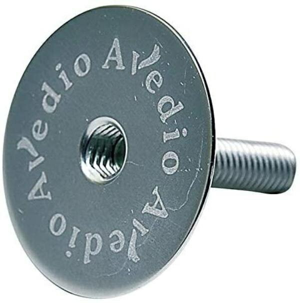 Avedio Lightweight Aluminum Top Cap Integrated with Logo Silver 70630