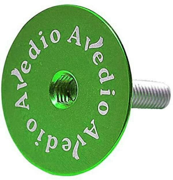 Avedio Lightweight Aluminum Top Cap Integrated with Logo, Green 70636