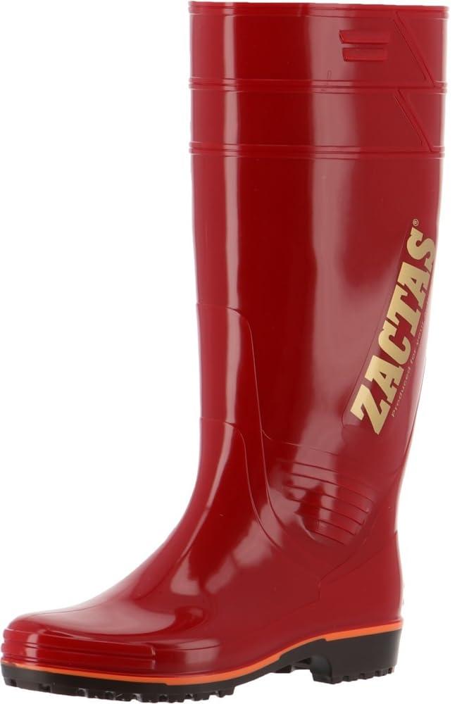 Koushin Rubber Zactus Z-100 Rain Boots Size: 26.5cm Color: Red