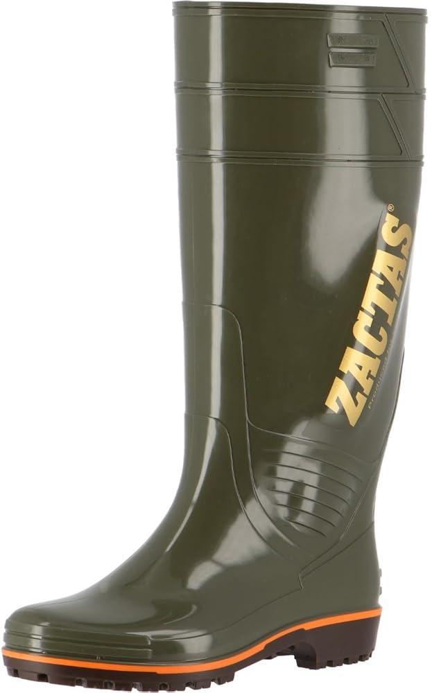 [Koushin Gum] Zactas Rain Boots Work Boots Kitchen Shoes Chef Shoes Oil-Resistant Slip-Resistant Z-100 Khaki 26.5 cm 3E
