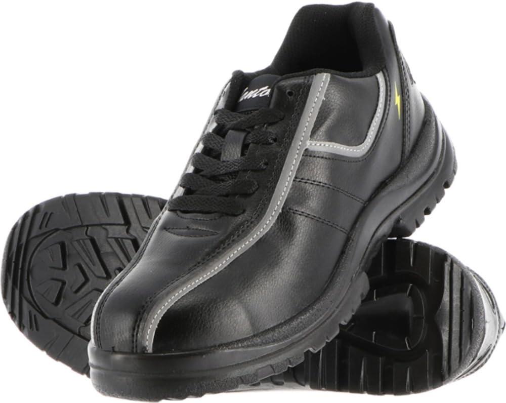 [KOSIN RUBBER] Safety Shoes Work Boots Safety Sneakers Work Shoes Oil-Resistant Shock-Absorbing Sole Steel Toe Cap Anti-Static Function Phantom F-3000LC E0734NB Black 25.5 cm 3E