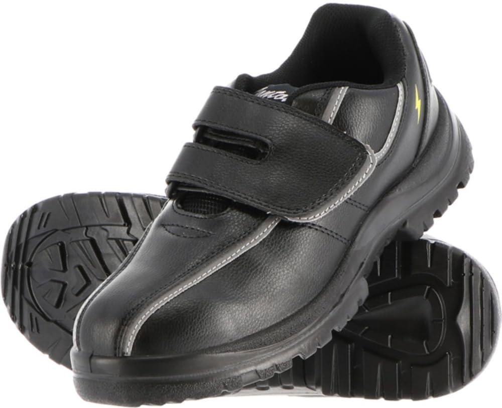 [KOSHIN RUBBER] Safety Shoes Work Boots Anti-Static Oil-Resistant Sole Velcro Fastening Specifications Phantom F-3010LC E0734NC Black 26.5 cm 3E