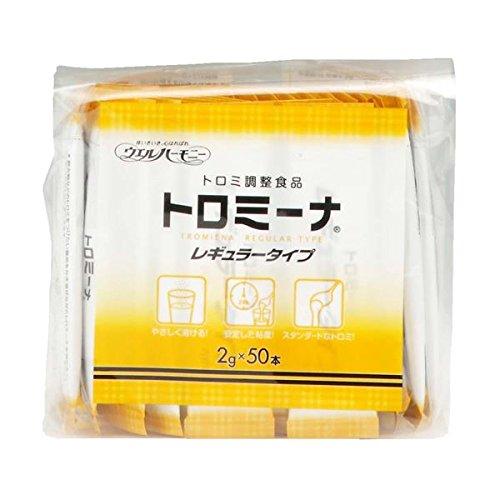 Well Harmony Thickening Agent for Swallowing Assistance Tromina (Thickening Food) Regular Type (2g × 50 sticks) Tromina Regular Type 2g
